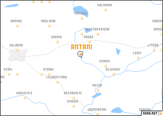 map of Antani