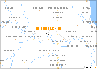 map of Antanteraka