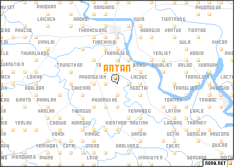 map of An Tân