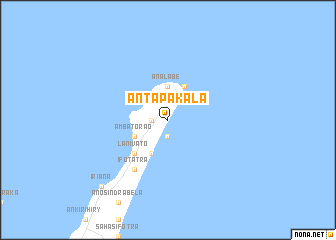 map of Antapakala