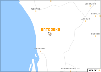 map of Antapaka