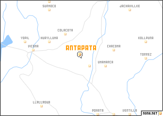 map of Antapata