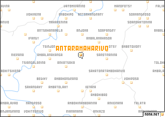 map of Antaramaharivo