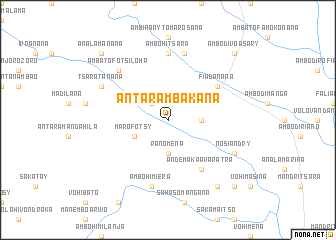 map of Antarambakana