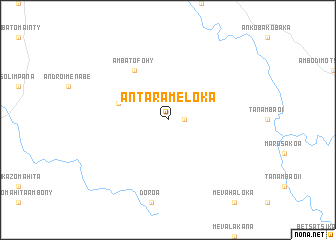 map of Antarameloka