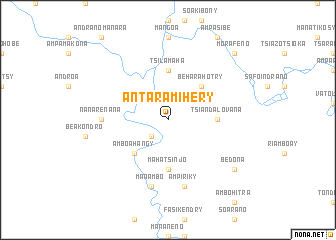 map of Antaramihery