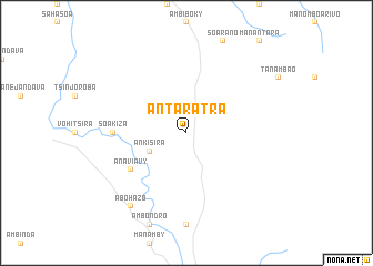 map of Antaratra