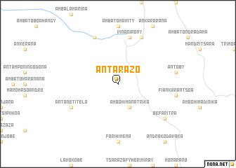 map of Antarazo