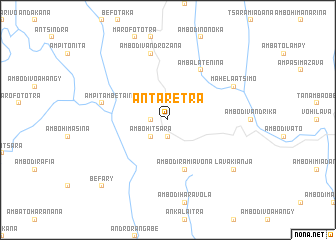 map of Antaretra