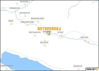 map of Antarramej