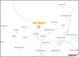 map of Antarut