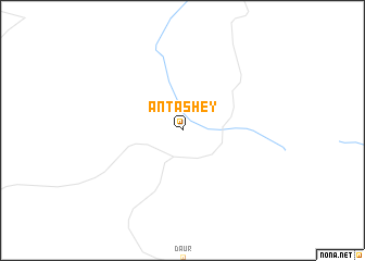 map of Antashey