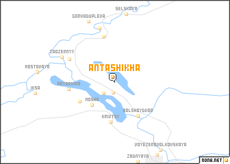 map of Antashikha