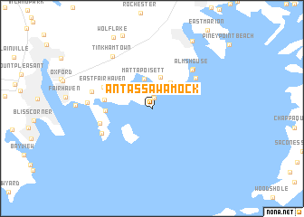 map of Antassawamock