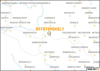 map of Antatamokely