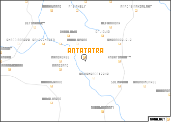map of Antatatra