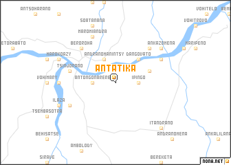 map of Antatika