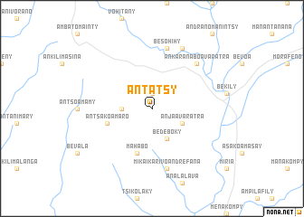 map of Antatsy