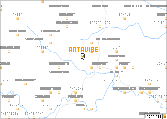 map of Antavibe