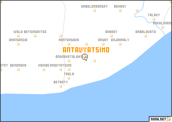 map of Antavy Atsimo