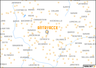 map of Antayacce