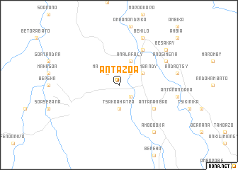 map of Antazoa