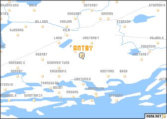 map of Antby