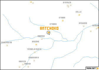 map of Antchoko