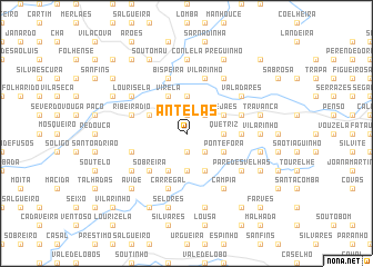 map of Antelas