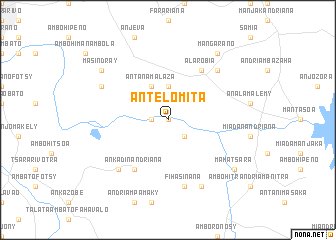 map of Antelomita