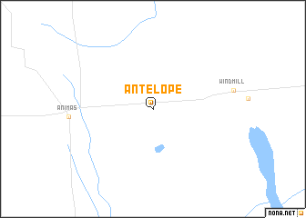 map of Antelope