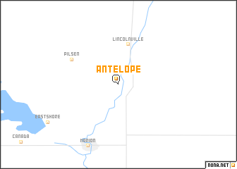 map of Antelope