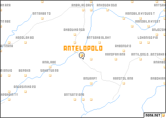 map of Antelopolo