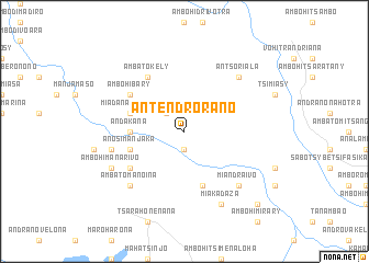 map of Antendrorano