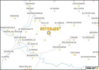 map of Anteojos