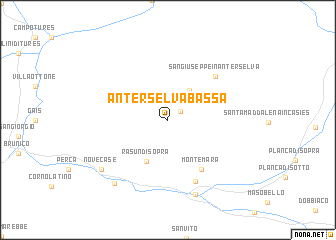 map of Anterselva Bassa