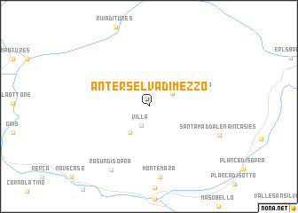 map of Anterselva di Mezzo