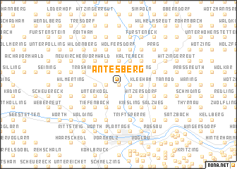 map of Antesberg