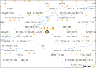 map of Anteuil