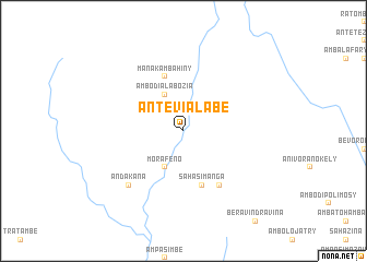 map of Antevialabe