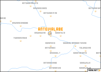 map of Antevialabe