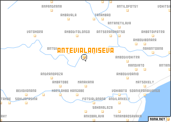 map of Antevialaniseva