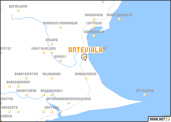 map of Anteviala