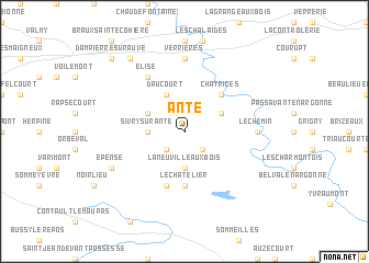 map of Ante