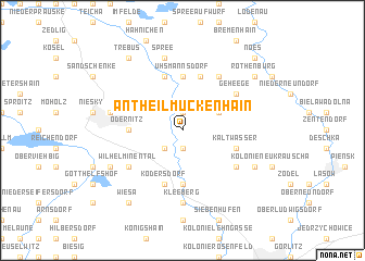 map of Antheil-Mückenhain