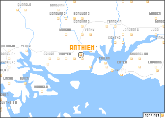 map of An Thiếm