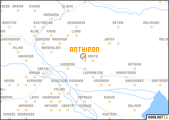 map of Anthirón