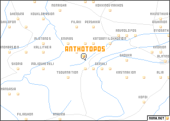 map of Anthótopos
