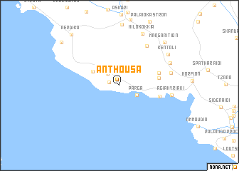 map of Anthoúsa