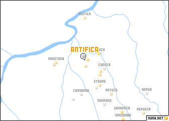 map of Antifica